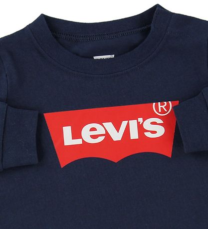 Levi's Blouse - Navy m. Logo