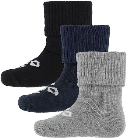 Hummel Socken - HMLSora - 3er-Pack - Schwarz/Navy/Graumeliert me Hummel Socken - HMLSora - 3er-Pack - Schwarz/Navy/Graumeliert me