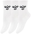 Hummel Socks - HMLSutton - 3-Pack - White Hummel Socks - HMLSutton - 3-Pack - White