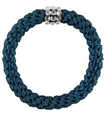 Elastique à Cheveux Kknekki - Pétrole av. Strass Elastique à Cheveux Kknekki - Pétrole av. Strass