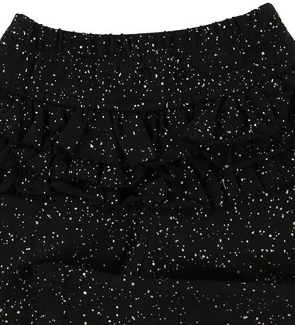 Little Wonders Leggings - Abigail - Schwarz m. Glitzerunkte
