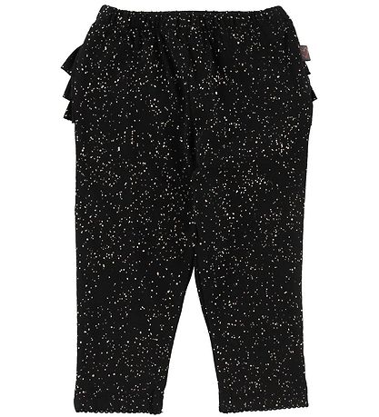 Little Wonders Leggings - Abigail - Schwarz m. Glitzerunkte