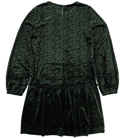 Grunt Kjóll - Charlotte - Green Zebra Grunt Kjóll - Charlotte - Green Zebra