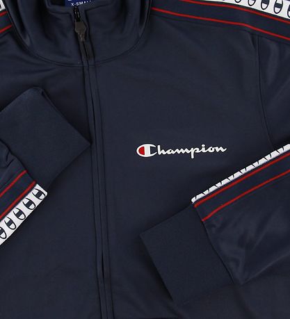 Champion 패션 가디건 - 네이비