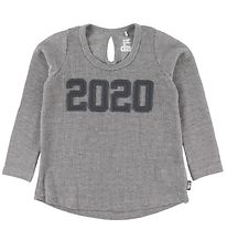 Danefæ Long Sleeve Top - Filucca - Grey Melange w. Silver/2020 Danefæ Long Sleeve Top - Filucca - Grey Melange w. Silver/2020