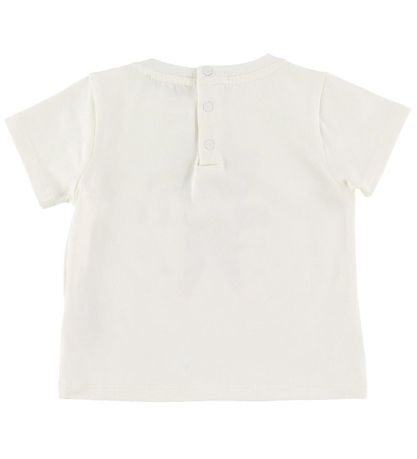Emporio Armani T-shirt - White w. Skier Emporio Armani T-shirt - White w. Skier