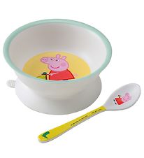 Petit Jour Paris Dinner Set - Melamine - 2 Parts - Peppa Pig Petit Jour Paris Dinner Set - Melamine - 2 Parts - Peppa Pig