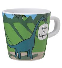 Petit Jour Paris Beker - Melamine - Groen m. Dinosaur Petit Jour Paris Beker - Melamine - Groen m. Dinosaur
