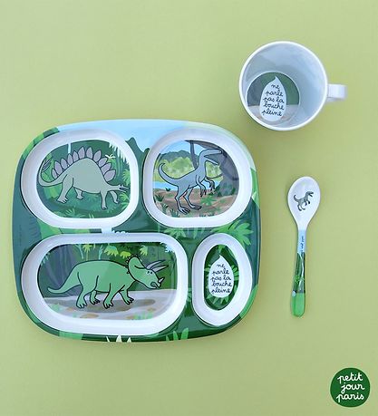 Petit Jour Paris Lautanen - 4 huonetta - Melamiini - Vihreä, Din Petit Jour Paris Lautanen - 4 huonetta - Melamiini - Vihreä, Din