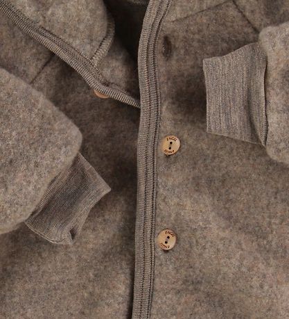 Engel Cardigan - Wool - Walnut Melange Engel Cardigan - Wool - Walnut Melange