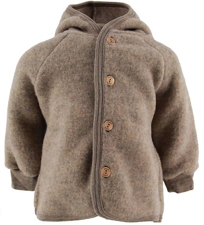 Engel Cardigan - Wool - Walnut Melange Engel Cardigan - Wool - Walnut Melange