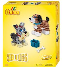 Hama Midi Beads Set - 2500 Beads - 3D - Dogs Hama Midi Beads Set - 2500 Beads - 3D - Dogs