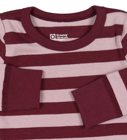 Katvig Blouse - Bordeaux_/Roze