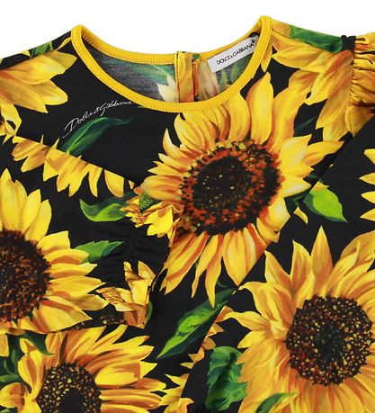 Dolce & Gabbana Blouse - Yellow w. Sunflowers