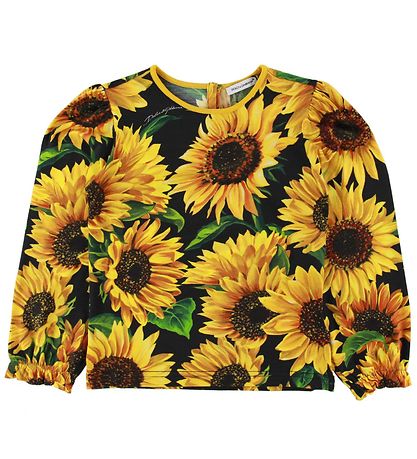 Dolce & Gabbana Blouse - Geel m. Zonwering Dolce & Gabbana Blouse - Geel m. Zonwering