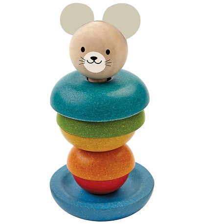 PlanToys Stacking Ring - Multicolored PlanToys Stacking Ring - Multicolored