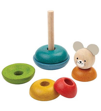 PlanToys Stacking Ring - Multicolored PlanToys Stacking Ring - Multicolored