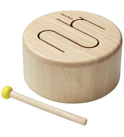 PlanToys Solid Drum - Natural