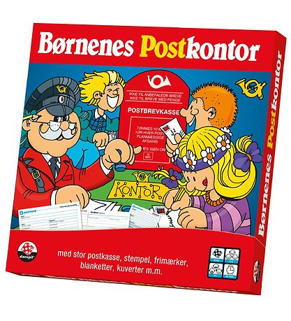 Danspil Board Game - Children's Post Office Danspil Board Game - Children's Post Office