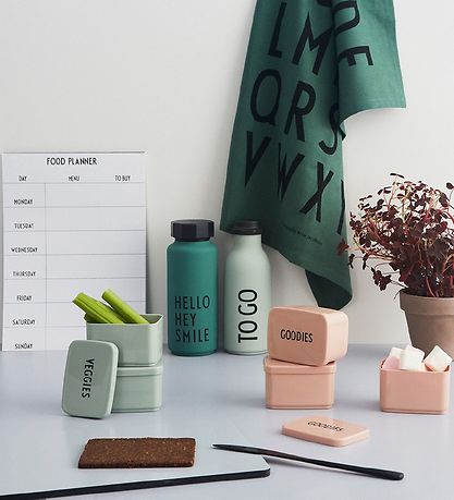 Design Letters Snack Box - Veggies - Green Design Letters Snack Box - Veggies - Green