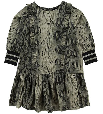 Petit by Sofie Schnoor Dress - Snake 2 - Faded Green Petit by Sofie Schnoor Dress - Snake 2 - Faded Green