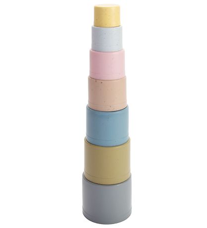 Tiny Bær Dantoy BIO Plastic Byggingarbollar - 7 Partar Tiny Bær Dantoy BIO Plastic Byggingarbollar - 7 Partar