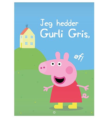 Citatplakat Poster - B2 - Jeg Hedder Gurli Gris Citatplakat Poster - B2 - Jeg Hedder Gurli Gris