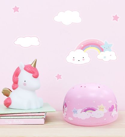 A Little Lovely Company Ljósvarpi - 14x9 - Unicorn