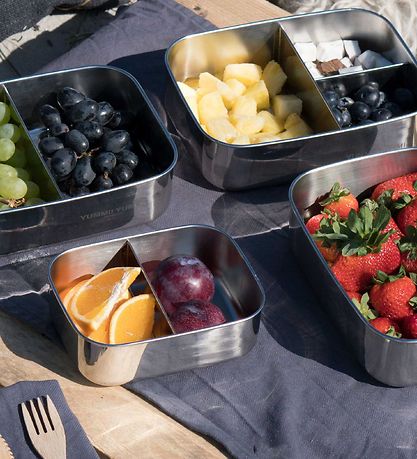 Yummii Yummii Bento Large - 1 Rum - Roestvrij Staal Yummii Yummii Bento Large - 1 Rum - Roestvrij Staal