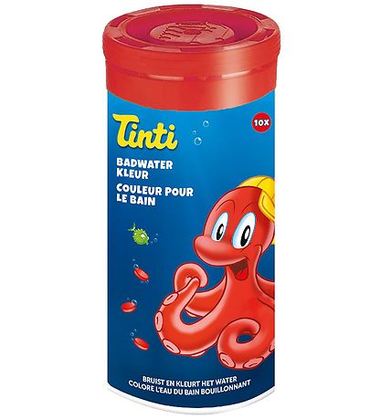 Couleur Pour Le Bain Tinti - 10 pièces - Rouge Couleur Pour Le Bain Tinti - 10 pièces - Rouge