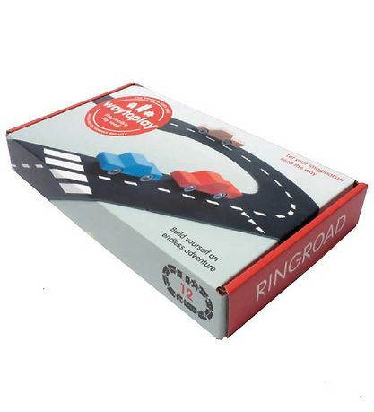 Waytoplay Car Track - 12 pcs - Ringroad