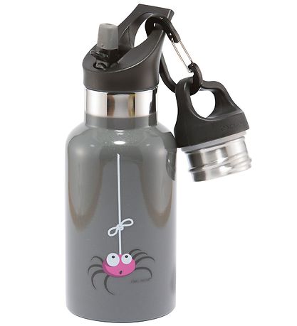 Carl Oscar Thermo Bottle - TEMPflask - 350 ml - Grey Spider Carl Oscar Thermo Bottle - TEMPflask - 350 ml - Grey Spider