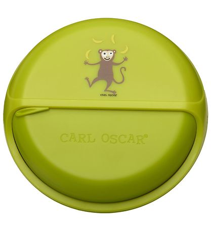 Carl Oscar Snackbox - 15 cm - Lime Monkey Carl Oscar Snackbox - 15 cm - Lime Monkey