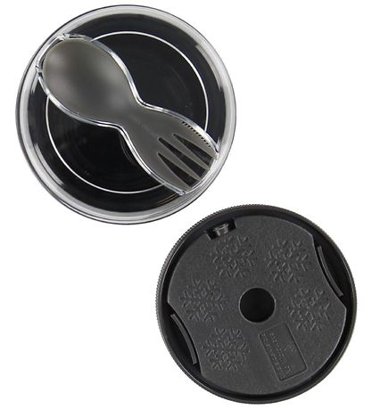 Carl Oscar Lunchbox w. Cooling Element - 13 cm - Grey Spider Carl Oscar Lunchbox w. Cooling Element - 13 cm - Grey Spider