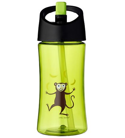 Carl Oscar Water Bottle - 350 ml - Lime Monkey Carl Oscar Water Bottle - 350 ml - Lime Monkey