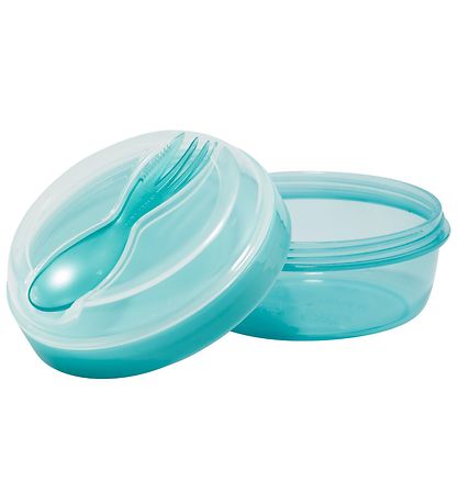 Carl Oscar Snackbox w. Cooling Element - 7 cm - Turquoise Carl Oscar Snackbox w. Cooling Element - 7 cm - Turquoise