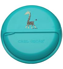 Snackbox Carl Oscar - 15 cm - Turquoise Giraffe Snackbox Carl Oscar - 15 cm - Turquoise Giraffe