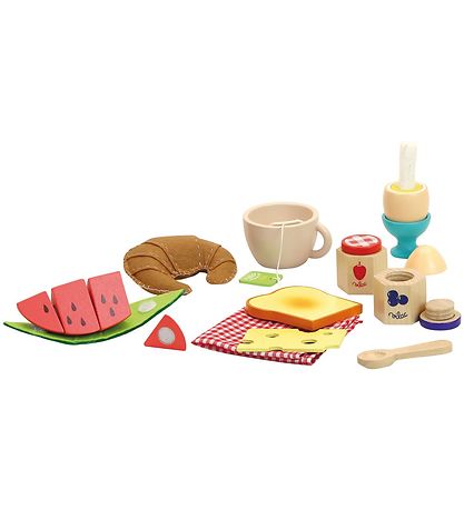Vilac Play Food - Wood - Breakfast Vilac Play Food - Wood - Breakfast