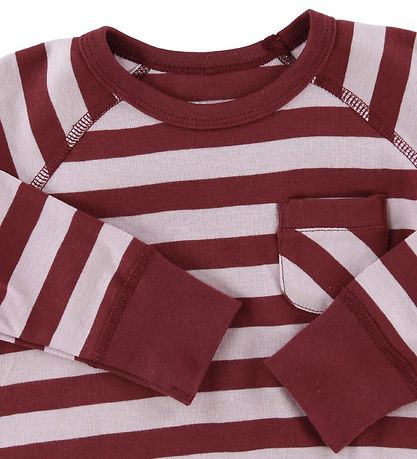 Katvig Long Sleeve Top - Red/Rose