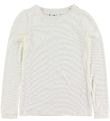 Grunt Long Sleeve Top - Adoette - White w. Glitter Grunt Long Sleeve Top - Adoette - White w. Glitter