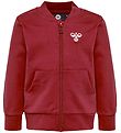Hummel Zip Cardigan - HMLJuno - Bordeaux Hummel Zip Cardigan - HMLJuno - Bordeaux