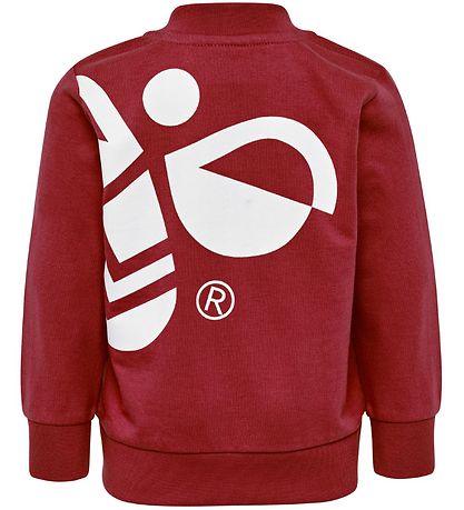 Hummel Zip Cardigan - HMLJuno - Bordeaux Hummel Zip Cardigan - HMLJuno - Bordeaux