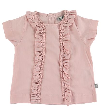 Wheat T-shirt - Blouse Nicoline - Powder Wheat T-shirt - Blouse Nicoline - Powder