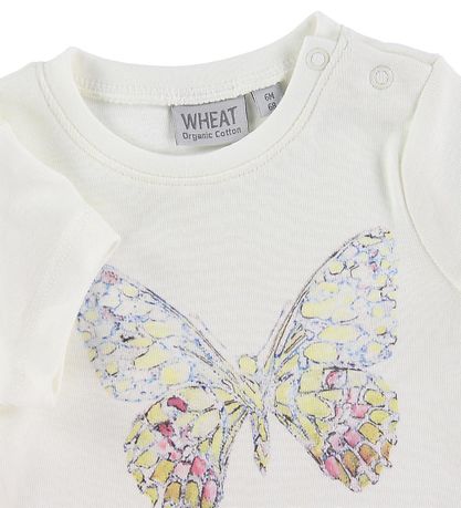 Wheat T-shirt - Butterfly - Ivory Wheat T-shirt - Butterfly - Ivory