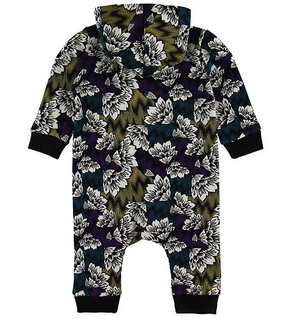 Puma Jumpsuit - Moroccan Blue w. Flowers Puma Jumpsuit - Moroccan Blue w. Flowers