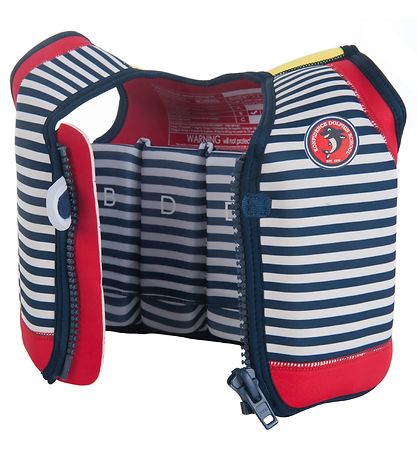 Konfidence Swim Vest - Original - Hamptons Navy Stripe