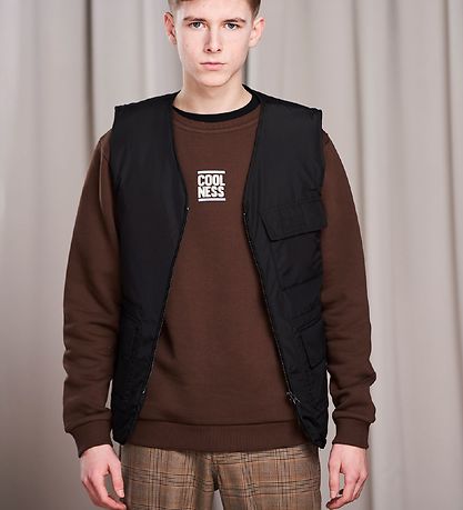 Hound Puffer Vest - Black w. Pockets Hound Puffer Vest - Black w. Pockets