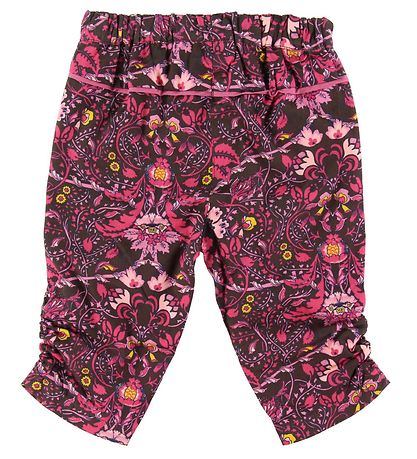 Noa Noa miniature Trousers - Brown w. Flowers