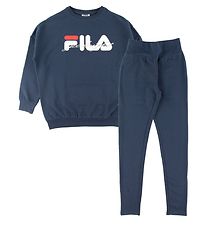Ensemble de Pyjama Fila - Marine av. Logo Ensemble de Pyjama Fila - Marine av. Logo