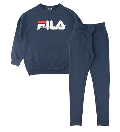 Fila Pyjama Set - Navy w. Logo Fila Pyjama Set - Navy w. Logo